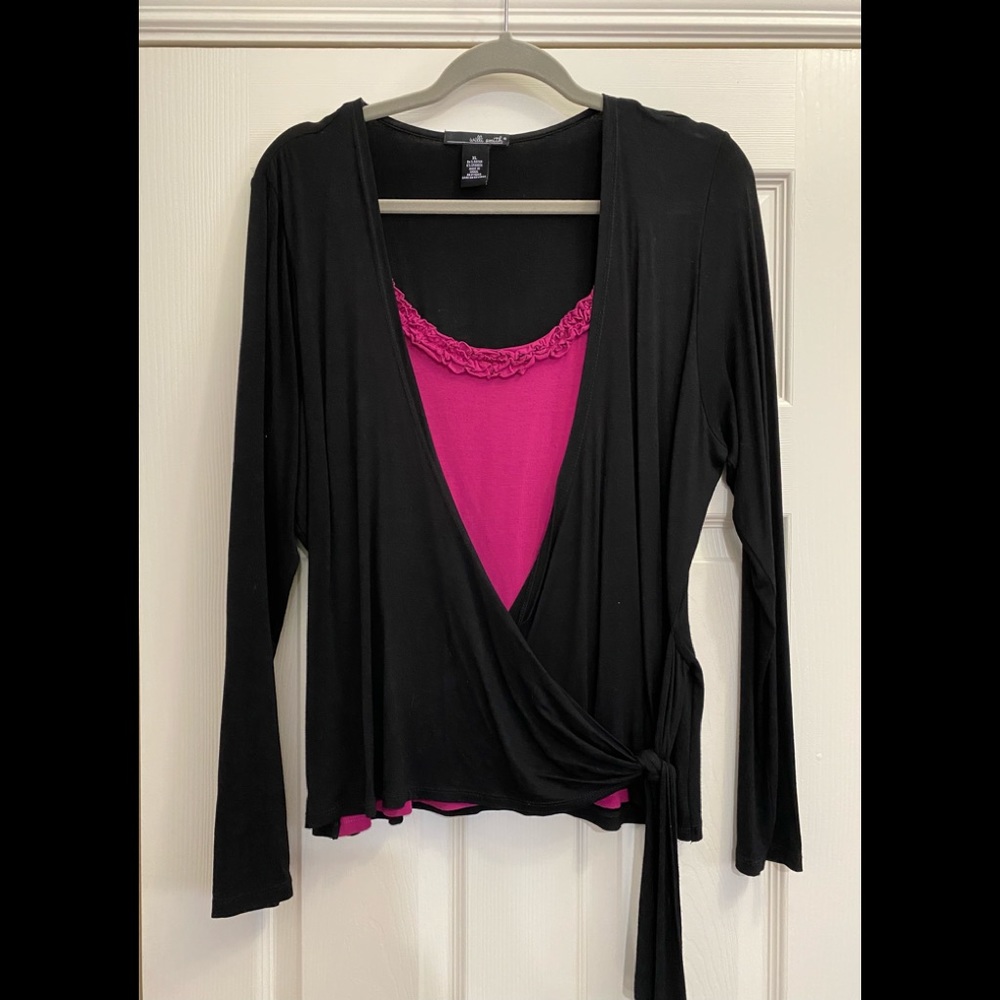 Willi Smith Women’s Top Blouse Sz XL